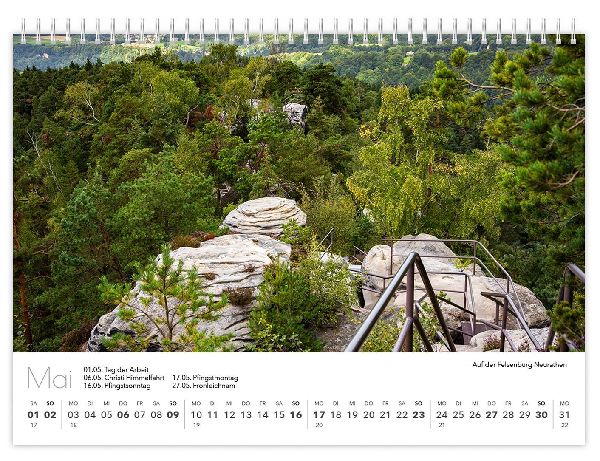 Kalender Sächsische Schweiz kompakt 2027