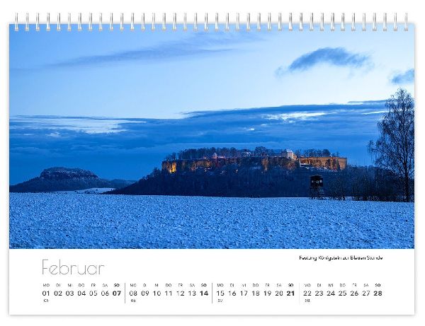 Kalender Sächsische Schweiz kompakt 2027