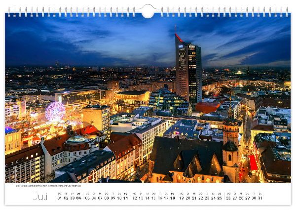 Kalender Leipzig 2027