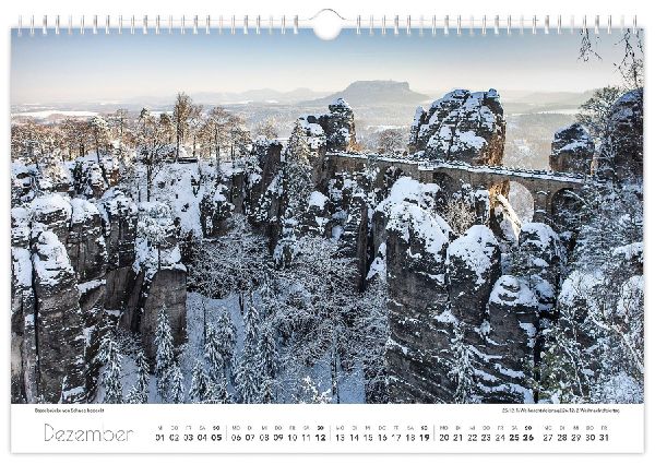 Kalender Sächsische Schweiz 2027
