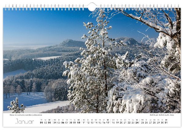 Kalender Sächsische Schweiz 2027