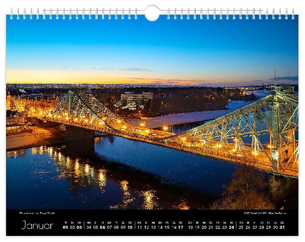 Kalender Dresden Elbflorenz 2027
