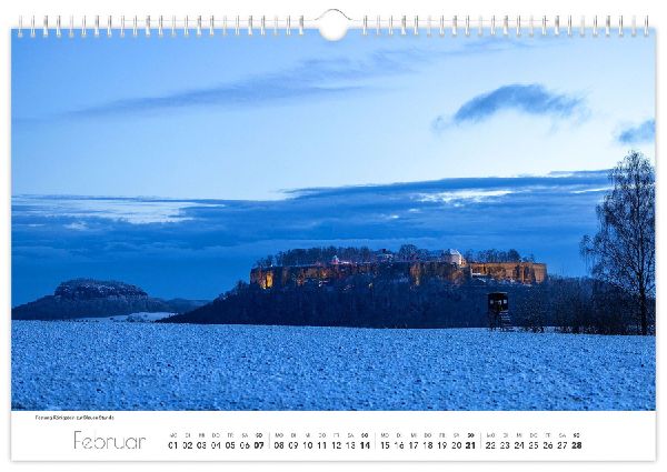 Kalender Sächsische Schweiz 2027