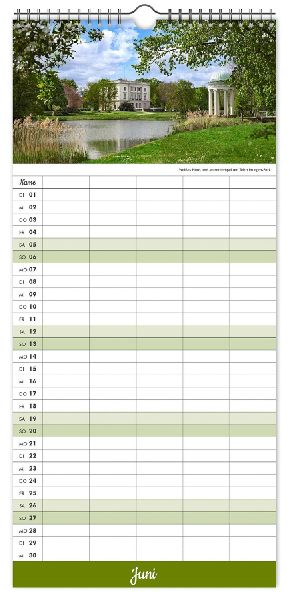 Kalender Familienplaner Leipzig 2027