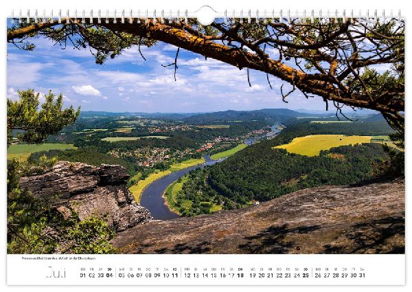 Kalender Sächsische Schweiz 2027
