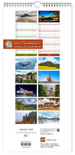 Familienplaner Dresden und Sächsische Schweiz 2027