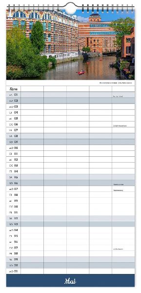 Kalender Familienplaner Leipzig 2027