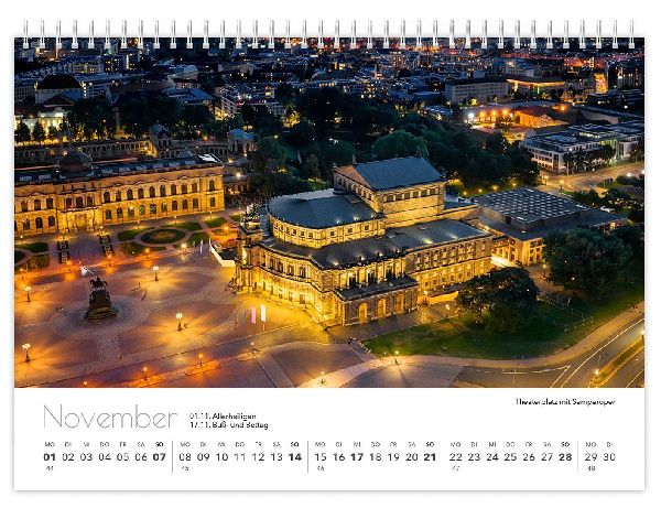 Kalender Dresden Elbflorenz kompakt 2027