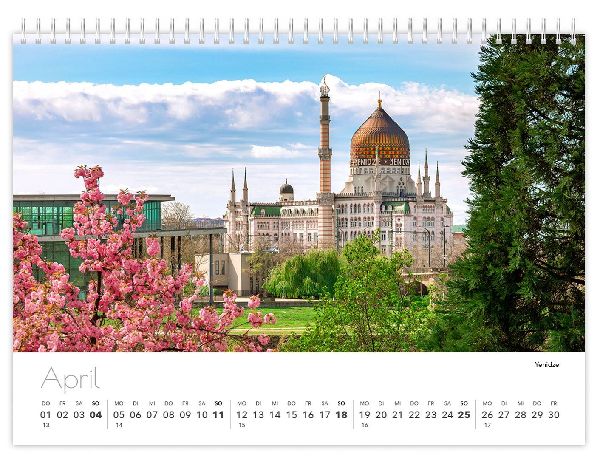 Kalender Dresden Elbflorenz kompakt 2027