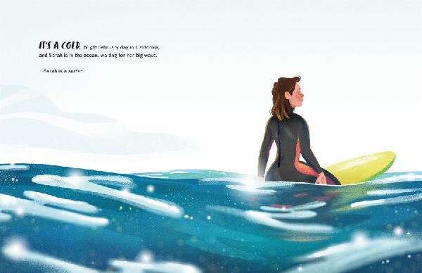 Sarah and the Big Wave