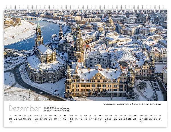 Kalender Dresden Elbflorenz kompakt 2027