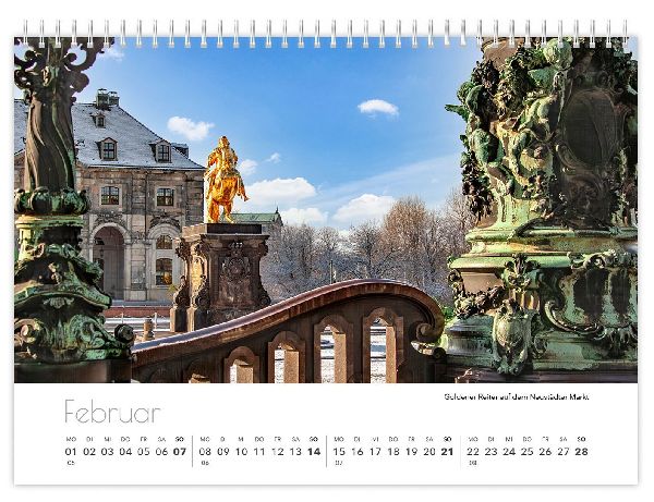 Kalender Dresden Elbflorenz kompakt 2027