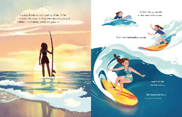 Sarah and the Big Wave