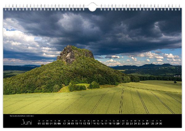 Kalender Sächsische Schweiz Luftaufnahmen 2027