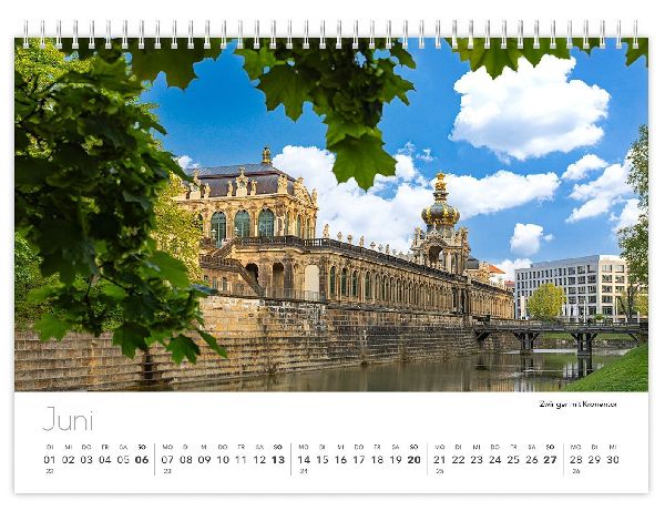 Kalender Dresden Elbflorenz kompakt 2027