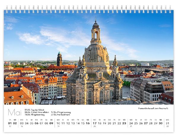Kalender Dresden Elbflorenz kompakt 2027