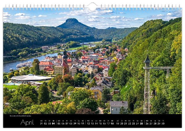 Kalender Sächsische Schweiz Luftaufnahmen 2027