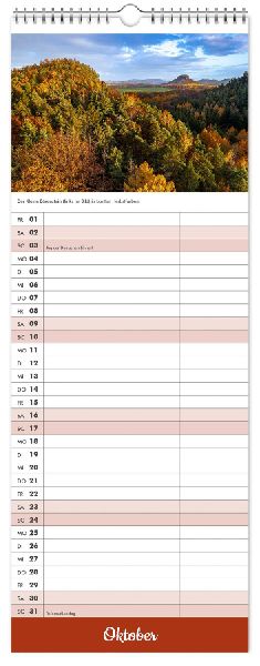 Küchenkalender Sächsische Schweiz 2027