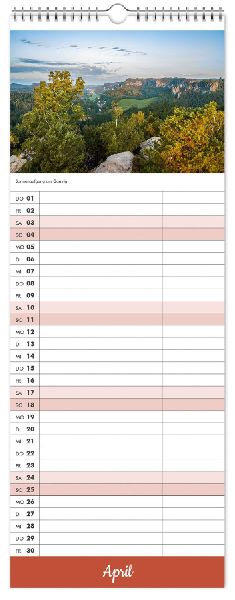 Küchenkalender Sächsische Schweiz 2027