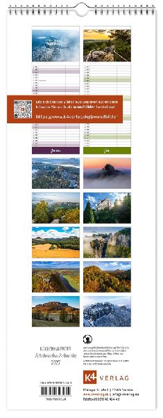 Küchenkalender Sächsische Schweiz 2027