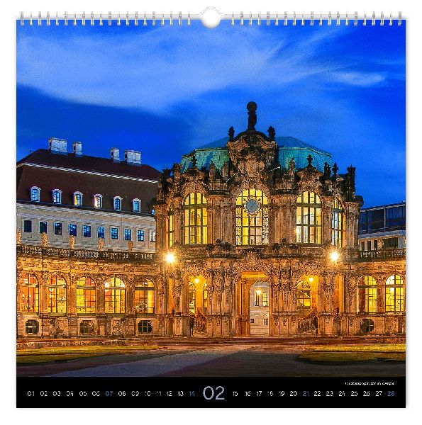Kalender Stimmungsvolles Dresden 2027