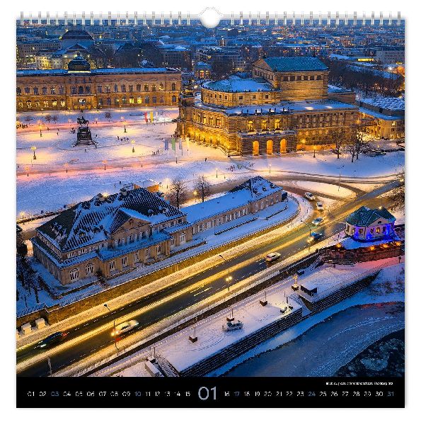 Kalender Stimmungsvolles Dresden 2027