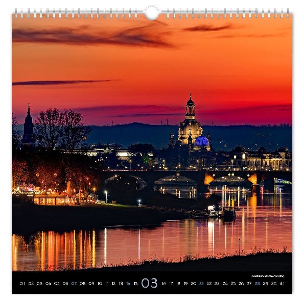 Kalender Stimmungsvolles Dresden 2027