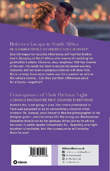 Heiress's Escape To South Africa / Consequence Of Their Parisian Night