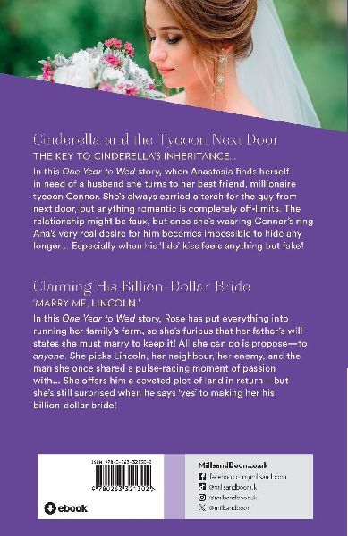 Cinderella And The Tycoon Next Door / Claiming His Billion-Dollar Bride