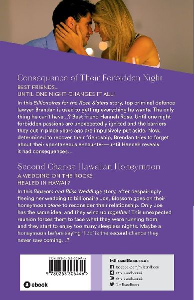 Consequence Of Their Forbidden Night / Second Chance Hawaiian Honeymoon