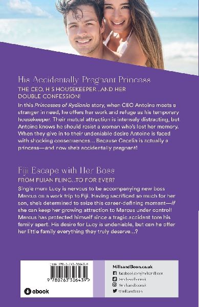 His Accidentally Pregnant Princess / Fiji Escape With Her Boss