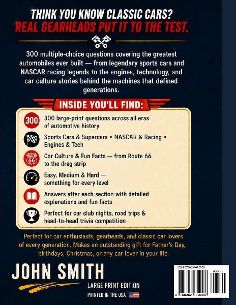 Classic Car Trivia Challenge