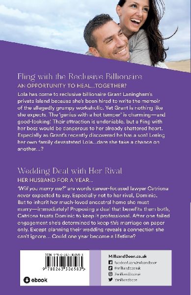 Fling With The Reclusive Billionaire / Wedding Deal With Her Rival