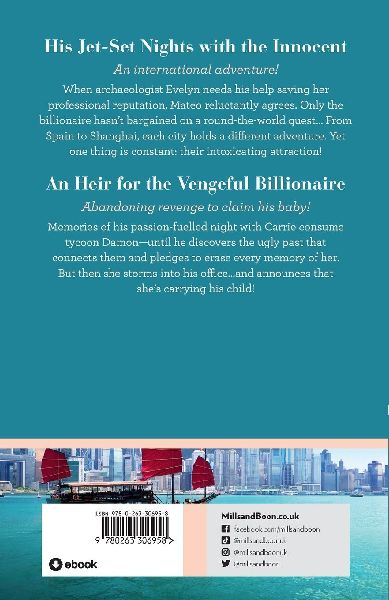His Jet-Set Nights With The Innocent / An Heir For The Vengeful Billionaire - 2 Books in 1