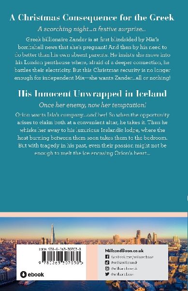 A Christmas Consequence For The Greek / His Innocent Unwrapped In Iceland