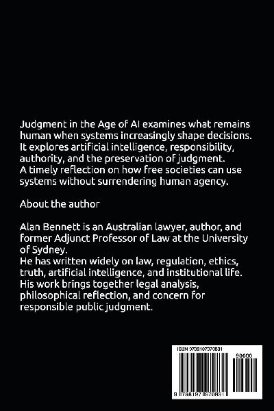Judgment in the Age of AI