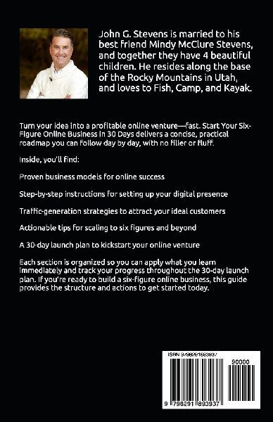 Start Your Six-Figure Online Business in 30 Days