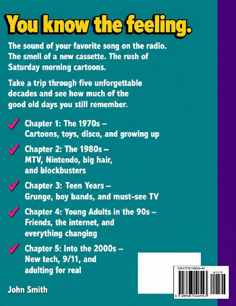 Gen X Nostalgia Trivia Book