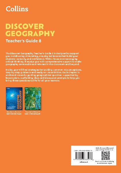Discover Geography Teacher's Guide 8