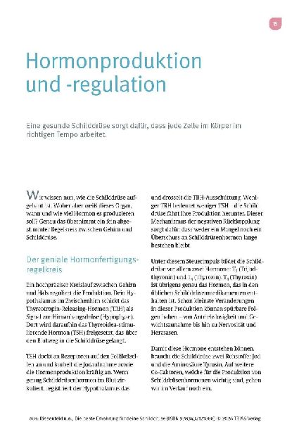 Die beste Ernährung für deine Schilddrüse