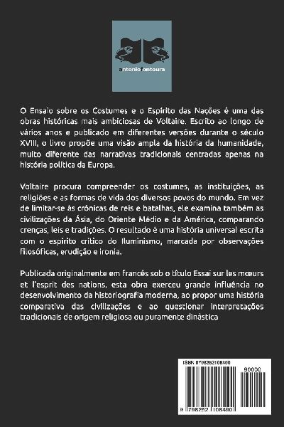 Ensaio sobre os Costumes e o Espírito das Nações