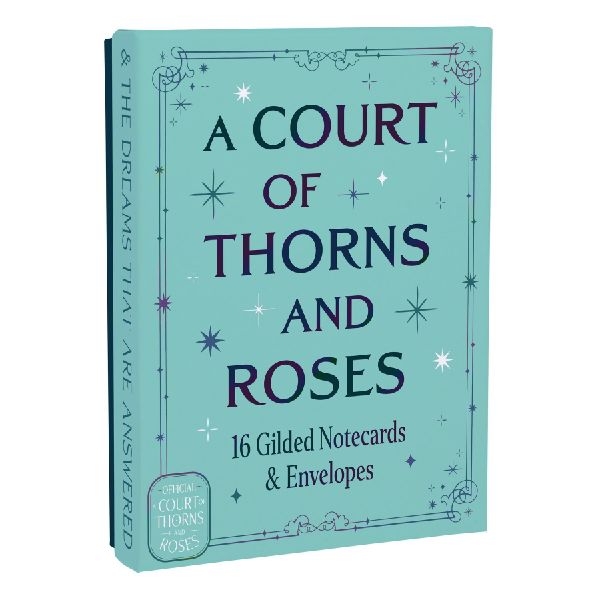 A Court of Thorns and Roses Official Gilded Notecards