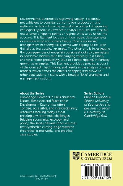 Environmental Economics in the Presence of Tipping Points