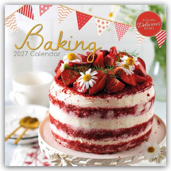 Baking - Backen 2027 - 16-Monatskalender