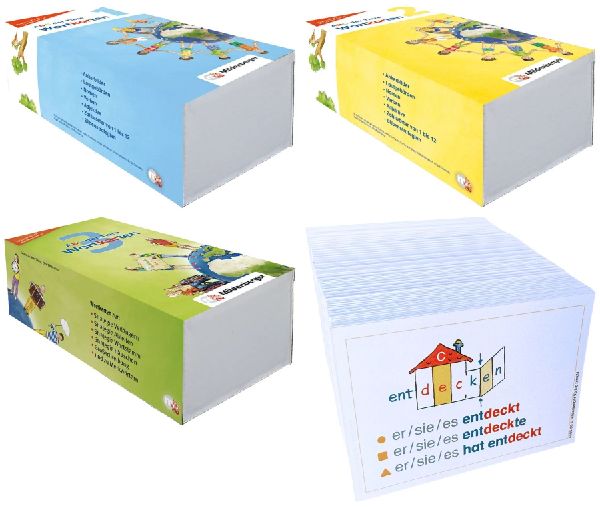 Paket - ABC der Tiere 1-4 - Wortkarten Neu