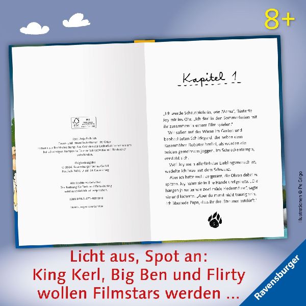 3 Streuner werden Filmstars