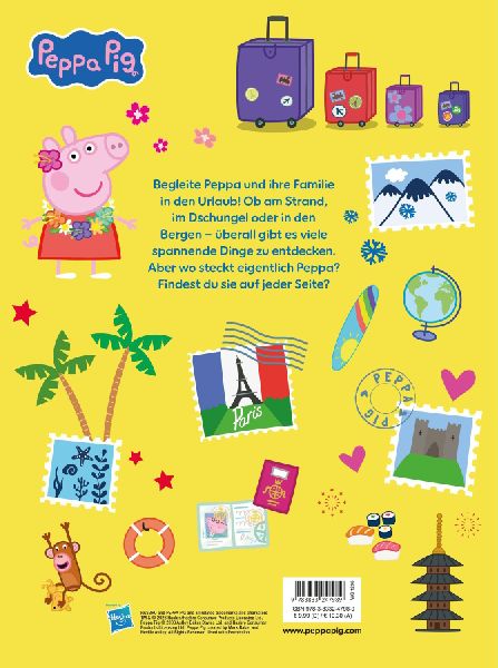 Peppa Pig: Wo ist Peppa? Mein Urlaubs-Wimmelbuch