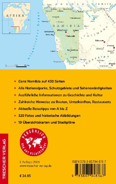 TRESCHER Reiseführer Namibia