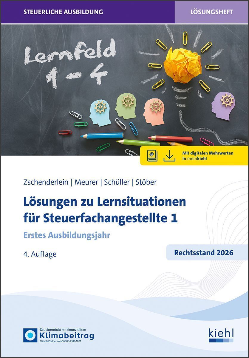 Lösungen zu Lernsituationen für Steuerfachangestellte 1