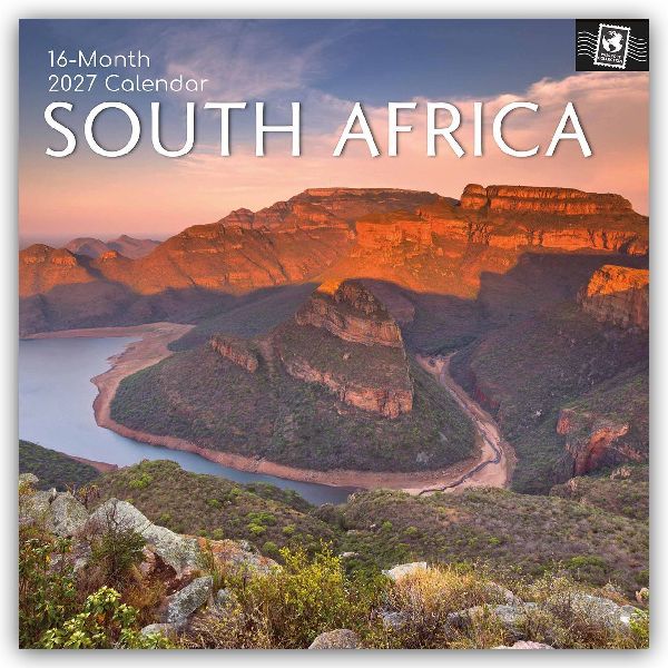 South Africa - Südafrika 2027 - 16-Monatskalender